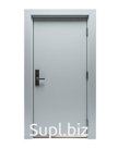 Противопожарная дверь с отбойником однопольная