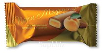 Конфеты "Пани Марципана" с курагой (марципановый батончик с начинкой курага) 2 кг ф/п