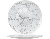 Marbella silver dinner plate, 25.5 cm in diameter