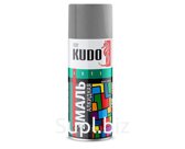 Эмаль термостойкая KU-5001 серебристая 0,52 л KUDO (уп.12шт)