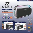 Портативная колонка FaizFull FK70 300W IPX6 BT5.0 TWS RGB