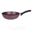 Сковорода 240 а/п Granit ultra red, с ручкой 1/4 Артикул: сга240аку