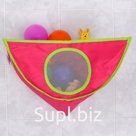 Сетка для хранения игрушек в ванной, розовая