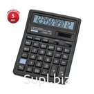 Калькулятор настольный Citizen SDC-382II, 12 разрядный, двойное питание, 190*143*39, черный