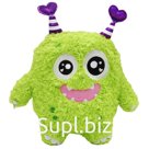Игрушка мягкая Funky Toys «Монстрики. Зелёный персонаж»