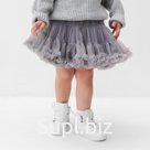 Юбка пышная KAFTAN размер 28 (86-92 см), серый