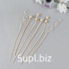 Палочки для аромадиффузора из ротанга «Спиральки и шарики», набор 6 шт.