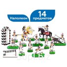 Large set of soldiers "Napoleon" - 12 heroes, movable barrier, guard booth, 39 items Article: MT66119_conclusion