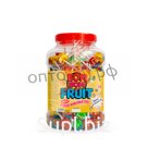 ЯКАР Карамель на палочке Bom Bom Fruit 16 гр (банка 120 шт) (кор*6)