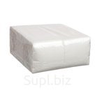 Napkins Paper Single -layer white Meliasoft 24x24, Bigpak 400 sheets, 100% cigarette