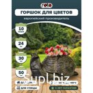 Кашпо улитка для цветов