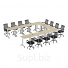 Стол для переговоров Ромео-8, цвет клен