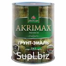 Грунт-эмаль 3в1 глянцевая Akrimax-Рremium черная 1,7 кг
