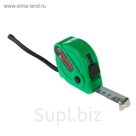 Рулетка TUNDRA, пластиковый корпус, 3 фиксатора, 5 м х 19 мм