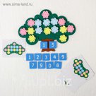 Развивающая игра «Дерево с цветочками»