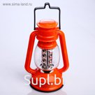 Фонарь переносной "Керосинка", 2 типа освещения, 3 АА, микс, 11.5х22 см