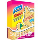 Губка для посуды Русалочка из целлюлозы Люкс Хард 1/64