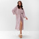 Халат женский KAFTAN Plushy р. 52-54, лиловый