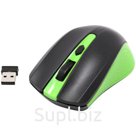 Мышь беспроводная Smartbuy ONE 352, зеленый, черный, 3btn+Roll
