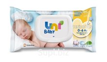 Влажные салфетки для детей 0-6 м UNI BABY YENIDOĞAN ISLAK HAVLU 40L1*3*12 В УП 3 ПАЧКИ