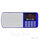 Perfeo радиоприемник цифровой ЕГЕРЬ FM+ 70-108МГц MP3 питание USB или BL5C цвет синий i120-BL PF 5027