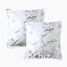 Комплект наволочек «Этель» Marble, 70×70+3 см, 2 шт., перкаль, хлопок 100%