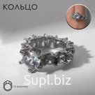 Кольцо «Дорожка», цвет МИКС, размер МИКС