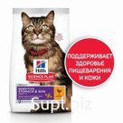 Сухой корм Hill's Cat sensitive stomach skin для кошек, здоровье кожи и пищеварения, 1.5 кг