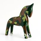 Green Camouflage Horse