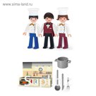 Игровой набор «Кухня», с фигурками поваров и официанта