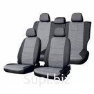 Чехлы сиденья жаккард SKYWAY LADA KALINA 2004-2013 темно-серый 13 предметов