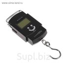 Безмен LuazON LV-504, электронный, до 40 кг, от АА х 2, чёрный