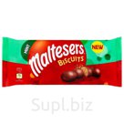 Печенье с хрустящими медовыми гранулами в молочном шоколаде со вкусом мяты Maltesers Biscuits Mint Cookies (110 грамм)