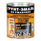 Грунт-эмаль по ржавчине 3 в 1 гладкая DALI, RAL 9006 -RAL 9006 - серебристый алюминий,10 л