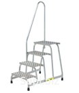 МОНТАЖНАЯ ПОДСТАВКА MEGAL (ТИП 1) 4 СТУПЕНИ С ОДНИМ ПОРУЧНЕМ