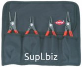 Набор прецизионных щипцов для стопорных колец, Knipex 00 19 57
