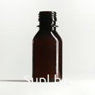 Бутылка ПЭТ 0.1л (100мл) коричневая
