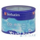 Verbatim Диски CD-R 50шт. 52x 700Mb, Cake Box 43728