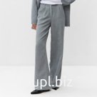 Брюки вельветовые женские MIST Velvet, размер L, серые