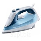 Утюг Braun SI 7062BL, 2600 Вт, алюминиевая подошва, 50 г/мин, 300 мл, голубой
