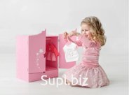 Wardrobe with designer star print (collection "Diamond star" pink) Article: 74219