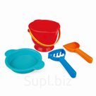 Игровой набор формочек для песка, 4 предмета