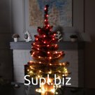 Умная гирлянда «Нить» 20 м роса, IP44, серебристая нить, 200 LED, управление с приложения, свечение RGB, USB