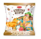 Конфеты Азовская ассорти молочная 0,300гр Азовская  КФ