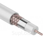 RG-6U кабель коаксиальный 75 Ом, CU (64%), белый, 100 м