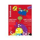 Набор для дет.твор-ва А4, 20л ErichKrause Jolly Friends, на клею, 10л цв,бум, 10л цв.картон