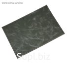 Обложка для паспорта+карточки, б/з, размер 13,8х19 см, цвет зелёный тёмный пул-ап
