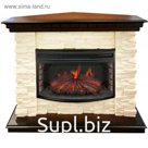 Электрокамин Elford Corner с электроочагом Firefield, 25", 1500 Вт, угловой