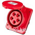 Розетка CEE 425-6m7v 32А 3P+N+E IP44 встраиваемая, 380...415В~ 50/60Гц встраиваемая, 380...415В~ 50/60Гц