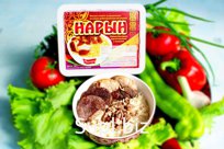 Лапша быстрого приготовления Нарын, с кониной в таре, 100 гр.